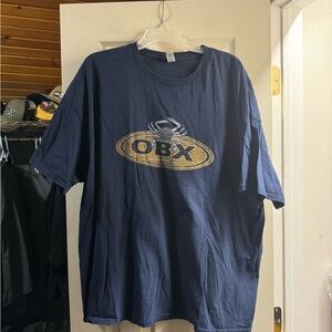 Gildan Navy Graphic Men's Tee